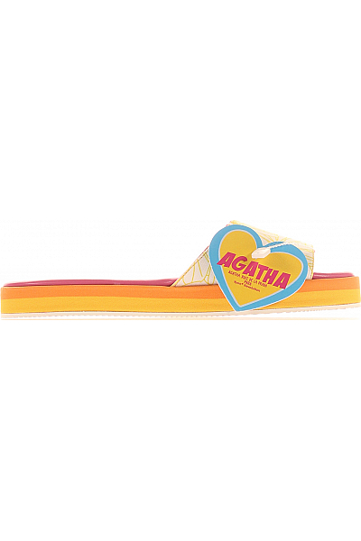 Agatha Ruiz De La Prada Dámské Pantofle Růžové Vel. 38