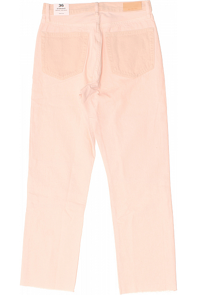 Dámské Džíny Růžové MANGO Vel.  36