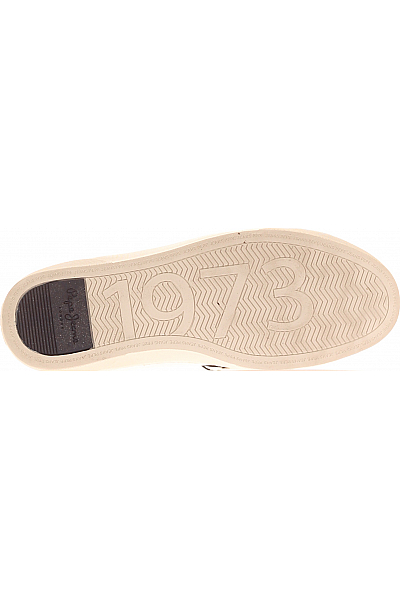 Pepe Jeans Pánské Boty PMS30825 Kožené Bílé Vel. 42