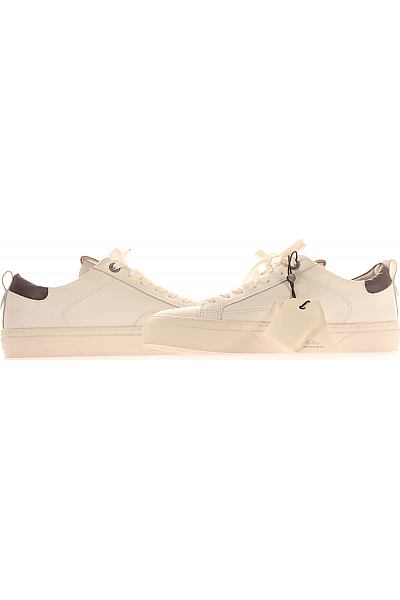 Pepe Jeans Pánské Boty PMS30825 Kožené Bílé Vel. 42