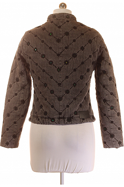 DESIGUAL Dámská Bunda Šedá Vel. 36