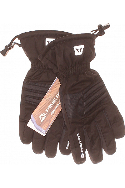 ALPINE PRO  Rukavice Černé