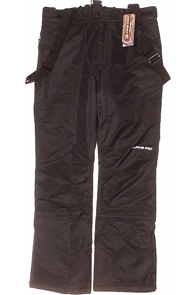 Pánské Lyžařské Kalhoty Černé ALPINE PRO Vel. XL