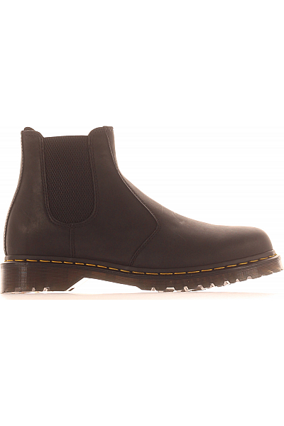 Pánské Boty Kožené Černé Dr.Martens Vel. 45