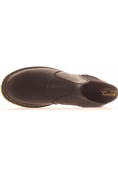 Pánské Boty Kožené Černé Dr.Martens Vel. 45