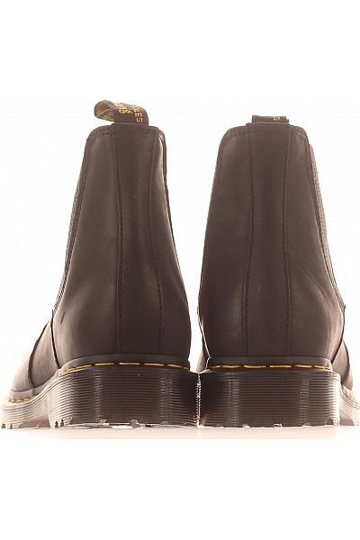 Pánské Boty Kožené Černé Dr.Martens Vel. 45
