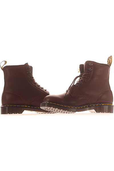 Pánské Kotníkové Boty Hnědé Dr.Martens Outlet Vel. 43