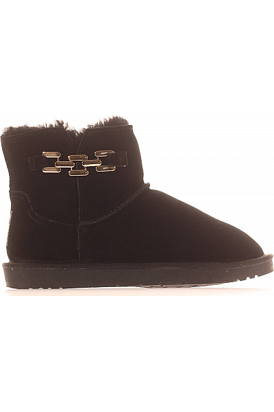 Dámské Boty Černé Gooce Outlet Vel. 39