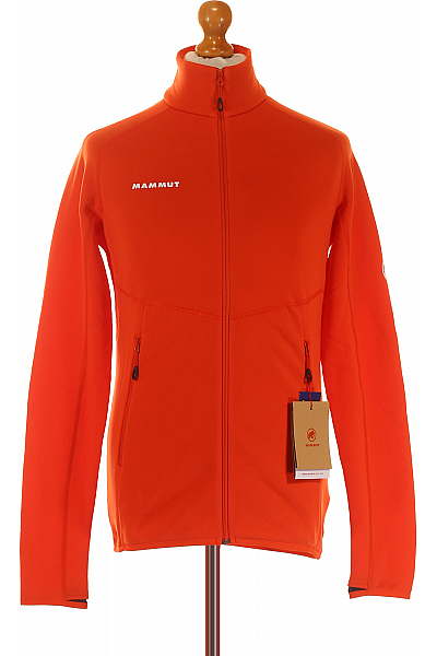 Pánská Bunda Oranžová MAMMUT Outlet Vel.  S