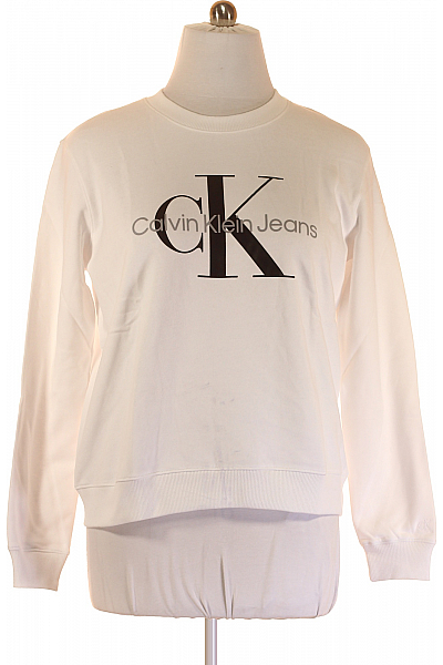 Calvin Klein Dámská Mikina Bílá Vel.  XL