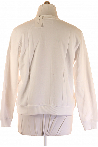 Calvin Klein Dámská Mikina Bílá Vel.  XL