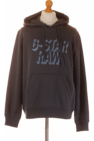 G-Star Pánská Mikina Modrá Outlet