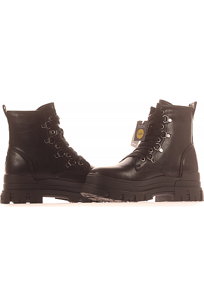BUFFALO Dámské Workery Černé Outlet Vel. 41