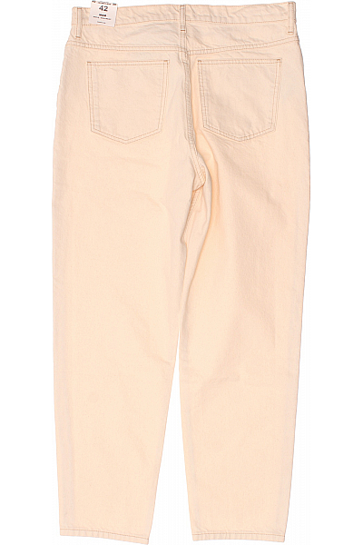 MANGO Bootcut Dámské Džíny Bílé Vel.  42