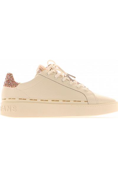 Pepe Jeans Dámské Boty Pls31136 Bílé Vel. 39