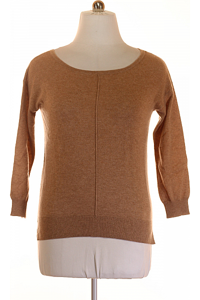 PERFECT CASHMERE Dámský Svetr Kašmírový Hnědý Vel. L