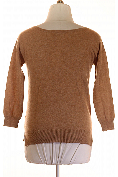 PERFECT CASHMERE Dámský Svetr Kašmírový Hnědý Vel. L