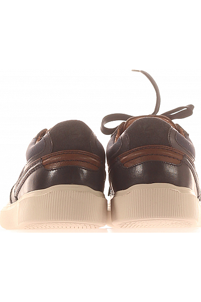 Clarks Pánské Boty CAMBRO RACE Kožené Modré Outlet Vel. 43