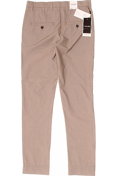 Pánské Kalhoty Hnědé JACK & JONES Outlet Vel. 30/32
