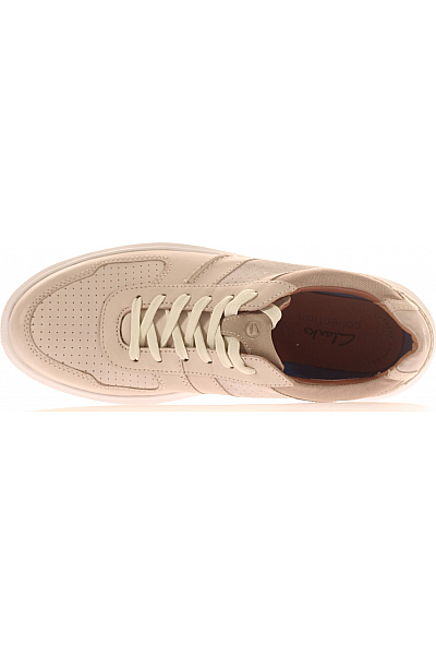Pánské Tenisky CAMBRO RACE Kožené Béžové Clarks Vel. 41