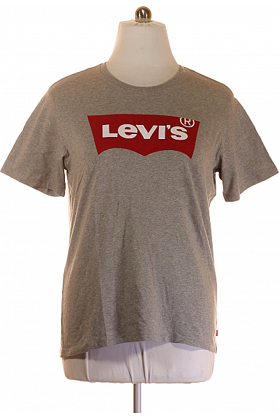 LEVIS Pánské Tričko Šedé Outlet Vel.  L