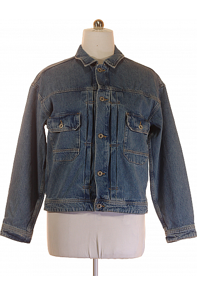 JACK & JONES Pánská Bunda Modrá Vel. L