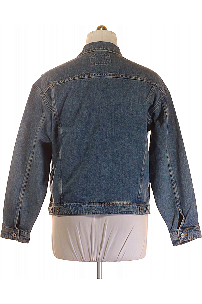 JACK & JONES Pánská Bunda Modrá Vel. L