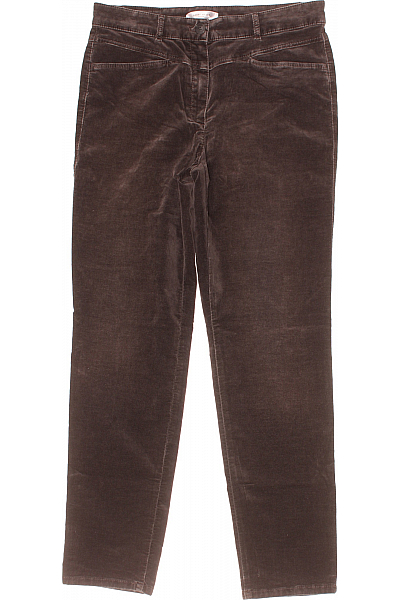 GERRY WEBER Teplé Dámské Kalhoty Hnědé Vel. 40