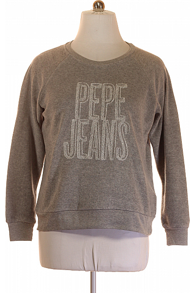 Dámská Mikina Šedá Pepe Jeans Outlet Vel. L