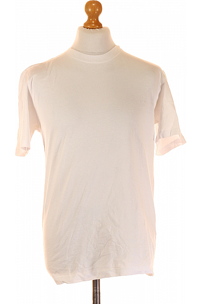 Pánské Tričko Bílé Second Hand