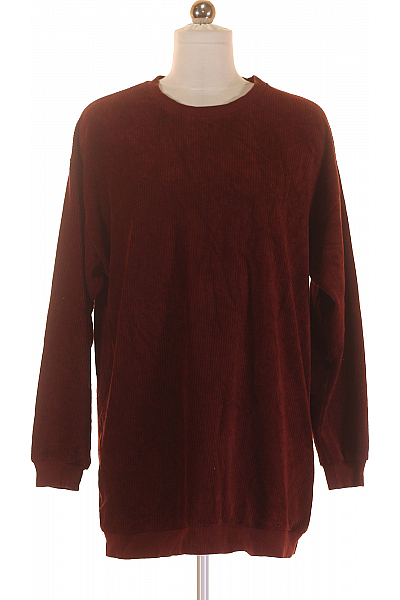 PULL&BEAR Dámská Mikina Vínová Second Hand Vel. XS