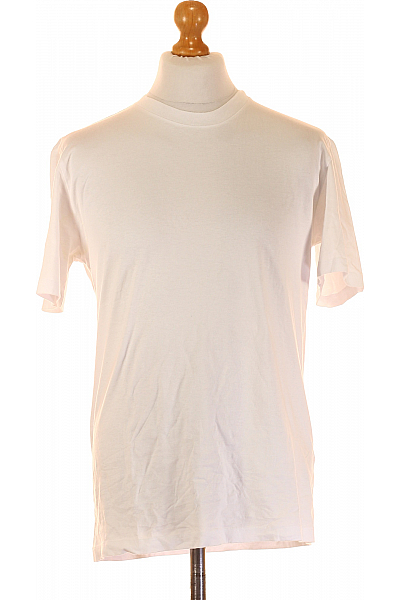 Jednoduché Pánské Tričko Bílé