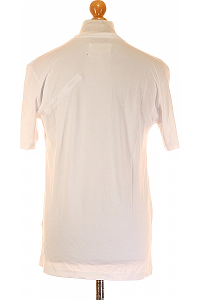 Jednoduché Pánské Tričko Bílé