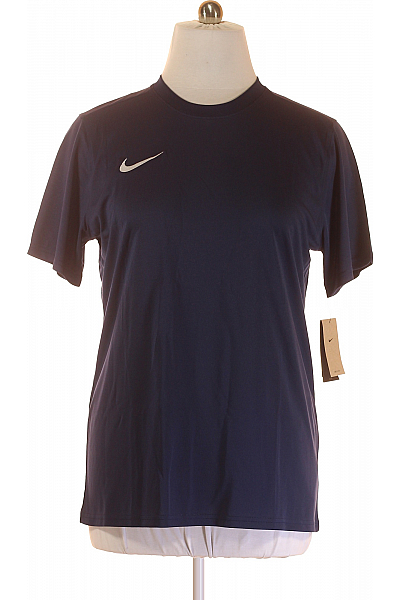 Pánské Tričko Modré Nike Outlet Vel. XL