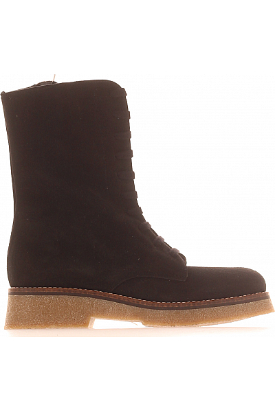 Ortiz & Reed Dámské Kotníkové Boty Kožené Černé