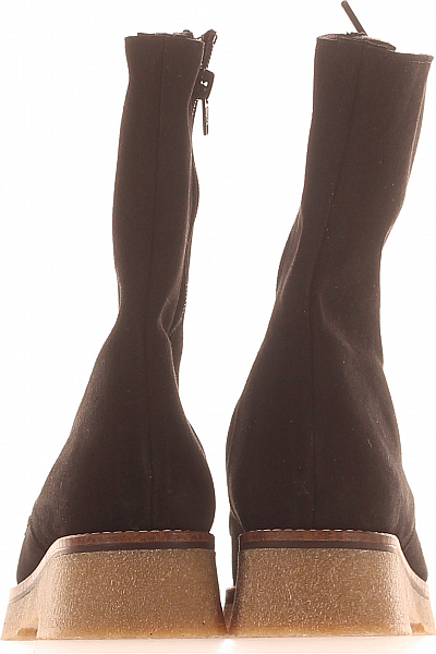 Ortiz & Reed Dámské Kotníkové Boty Kožené Černé