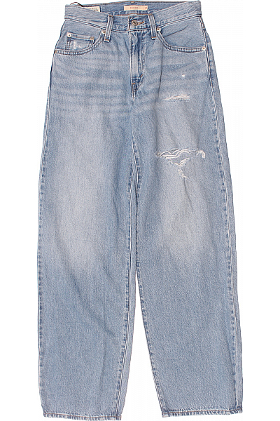 LEVIS Bootcut Dámské Džíny Modré Second Hand Vel. 24