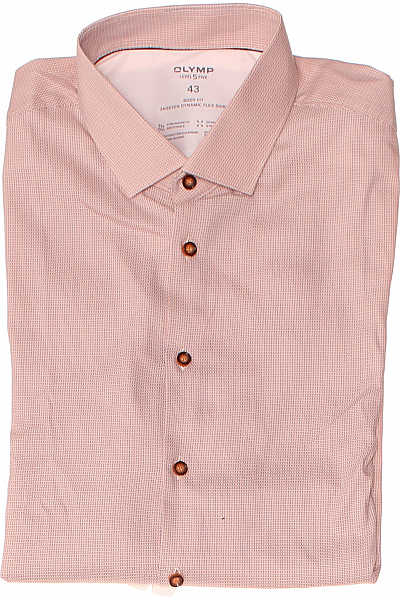 Pánská Košile Růžová OLYMP