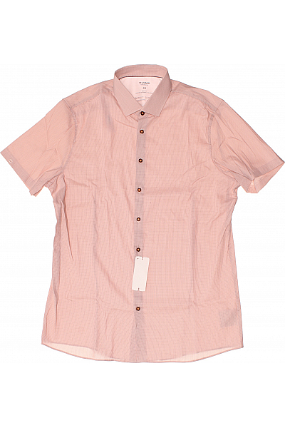 Pánská Košile Růžová OLYMP