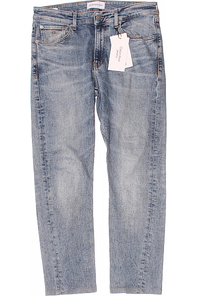 Calvin Klein Pánské Džíny Modré Second hand Vel. 32/34