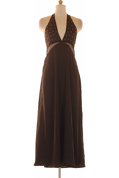 Nasty Gal  Šaty s Otevřenými Zády Černé Second hand Vel. 38