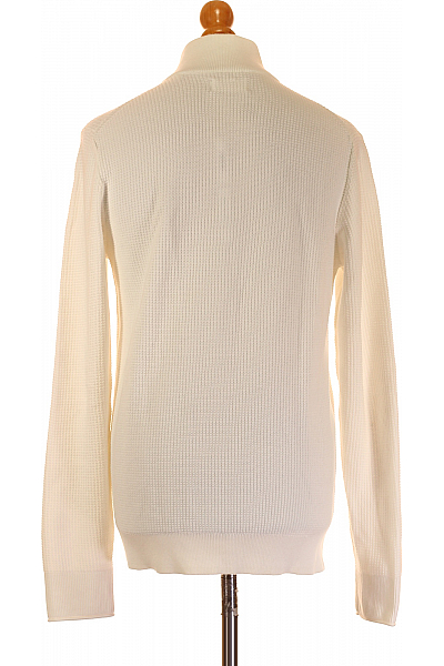 Pánský Cardigan Bílý S.OLIVER Vel. M