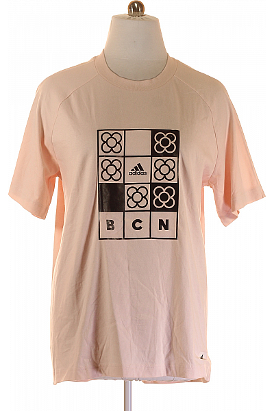 ADIDAS Pánské Tričko Béžové Vel.  XL