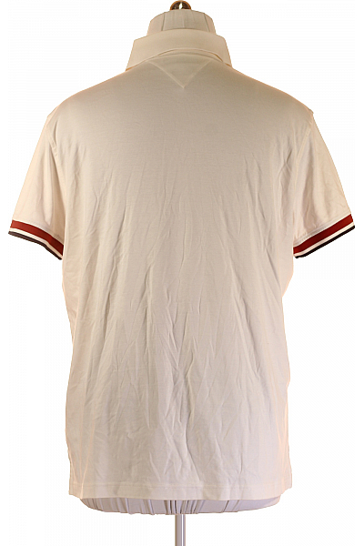 TOMMY HILFIGER Pánské Tričko Bílé Vel. XXL