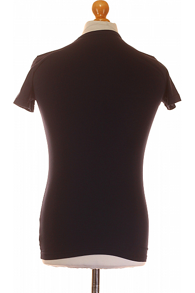 Jednoduché Pánské Tričko Modré ARMANI Outlet