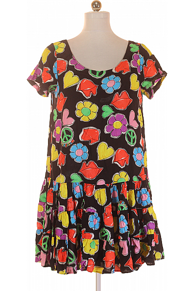 MOSCHINO Letní  Šaty Barevné Second Hand