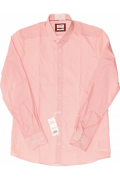 Pánská Košile Růžová OLYMP