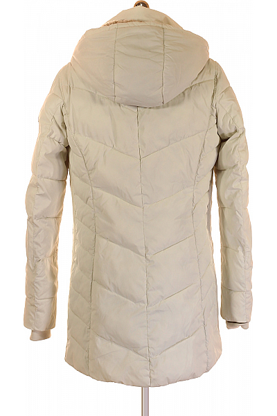 Camel Active Prošívaná Dámská Bunda Bílá Second hand Vel.  38