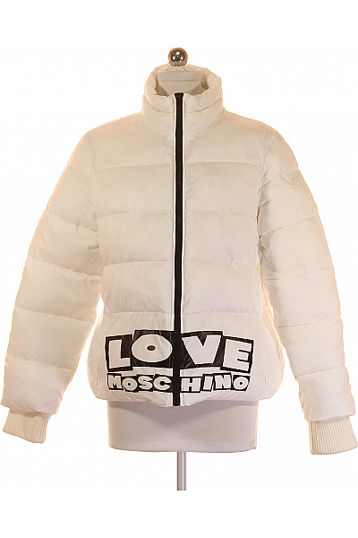 Dámská Bunda Bílá MOSCHINO Second Hand
