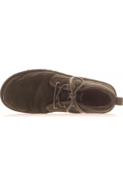 UGG Pánské Boty Kožené Zelené Second hand Vel.  43